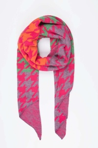 Dogtooth Scarf - Multi